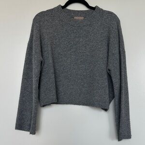 H&M Soft Gray Knit Sweater